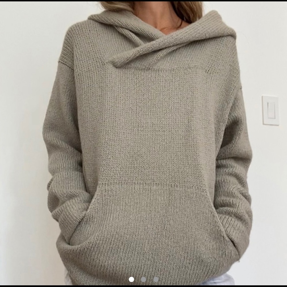 Lauren Manoogian Alpaca Sweater Hoodie